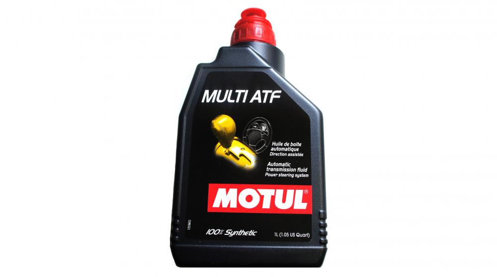 Multi atf допуски. Motul ATF 4л. Motul Multi ATF 4л. Мотюль АТФ 4. Motul 105784 масло трансмиссионное синтетическое "Multi ATF", 1л.